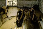 Gustave Caillebotte Les raboteurs de parquet painting